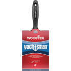 Wooster Yachtsman Varnish 4 In. Flat Paint Brush Image 1
