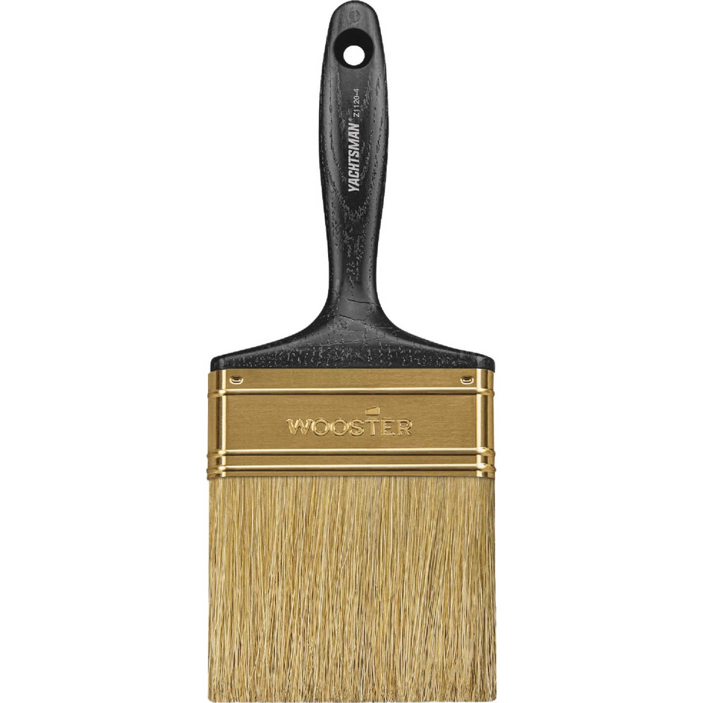 Wooster Yachtsman Varnish 4 In. Flat Paint Brush Image 2