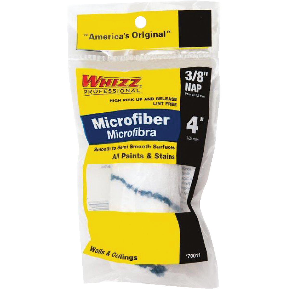 Whizz Xtra Sorb 4 In. x 3/8 In. Microfiber Roller Cover Image 1