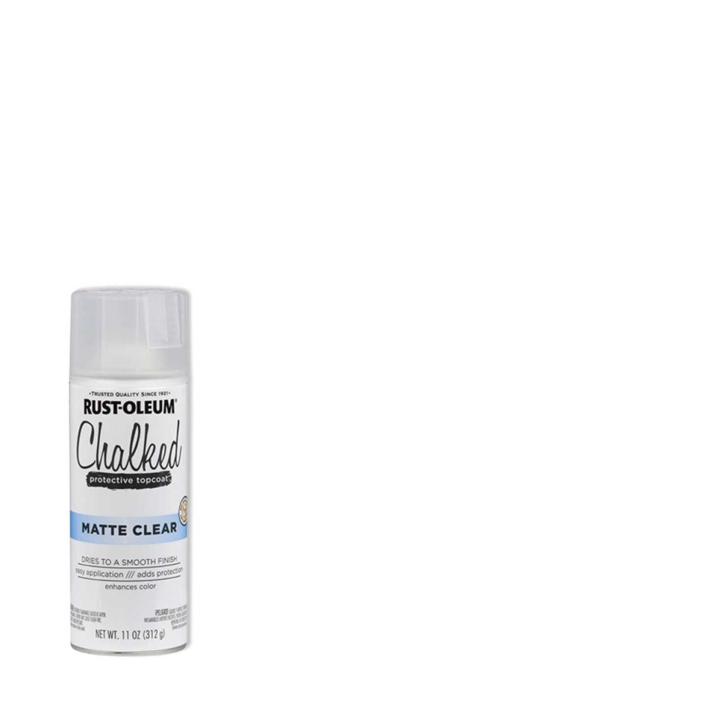 Rust-Oleum Chalked 12 Oz. Ultra Matte Spray Paint, Clear Image 1