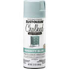 Rust-Oleum Chalked 12 Oz. Ultra Matte Spray Paint, Serenity Blue Image 7