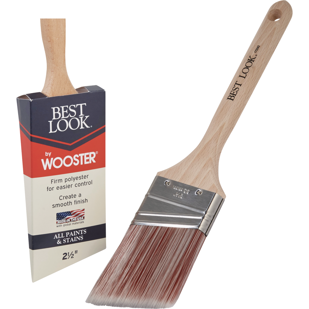 Best Look By Wooster 2-1/2 In. Angle Sash Paint Brush Image 1