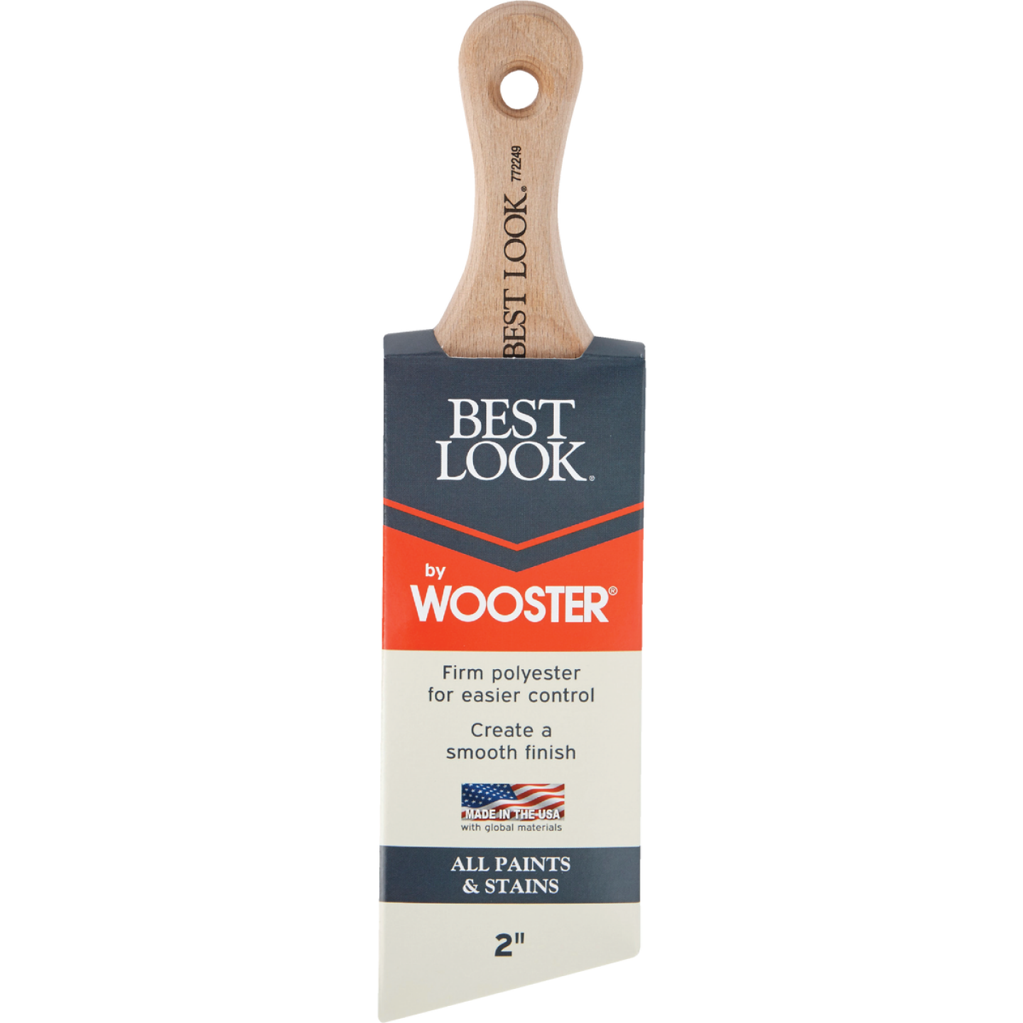 Best Look By Wooster 2 In. Angle Sash Short Handle Paint Brush Image 2