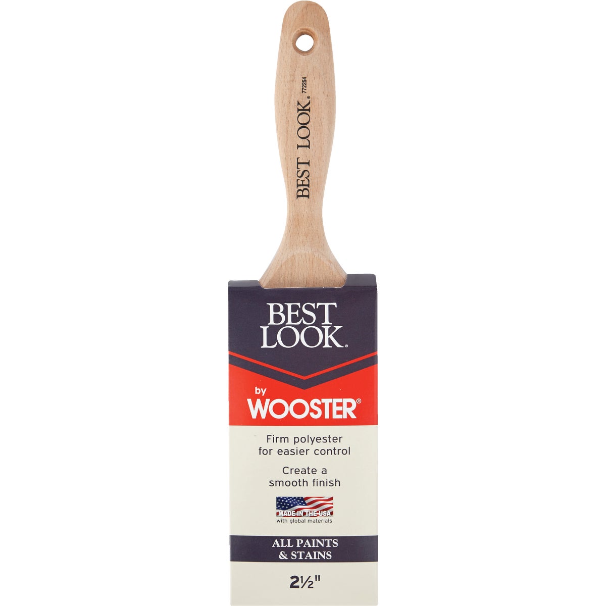 Best Look By Wooster 2-1/2 In. Flat Paint Brush Image 2
