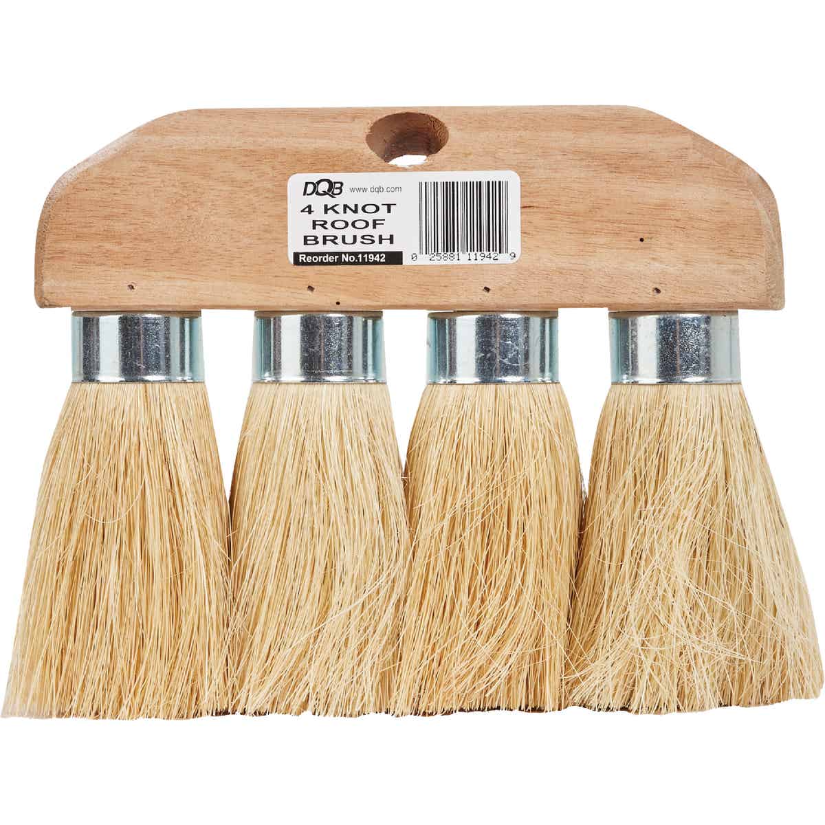 DQB 3-1/2 In. x 4-Knot Tampico Roof Brush Image 2