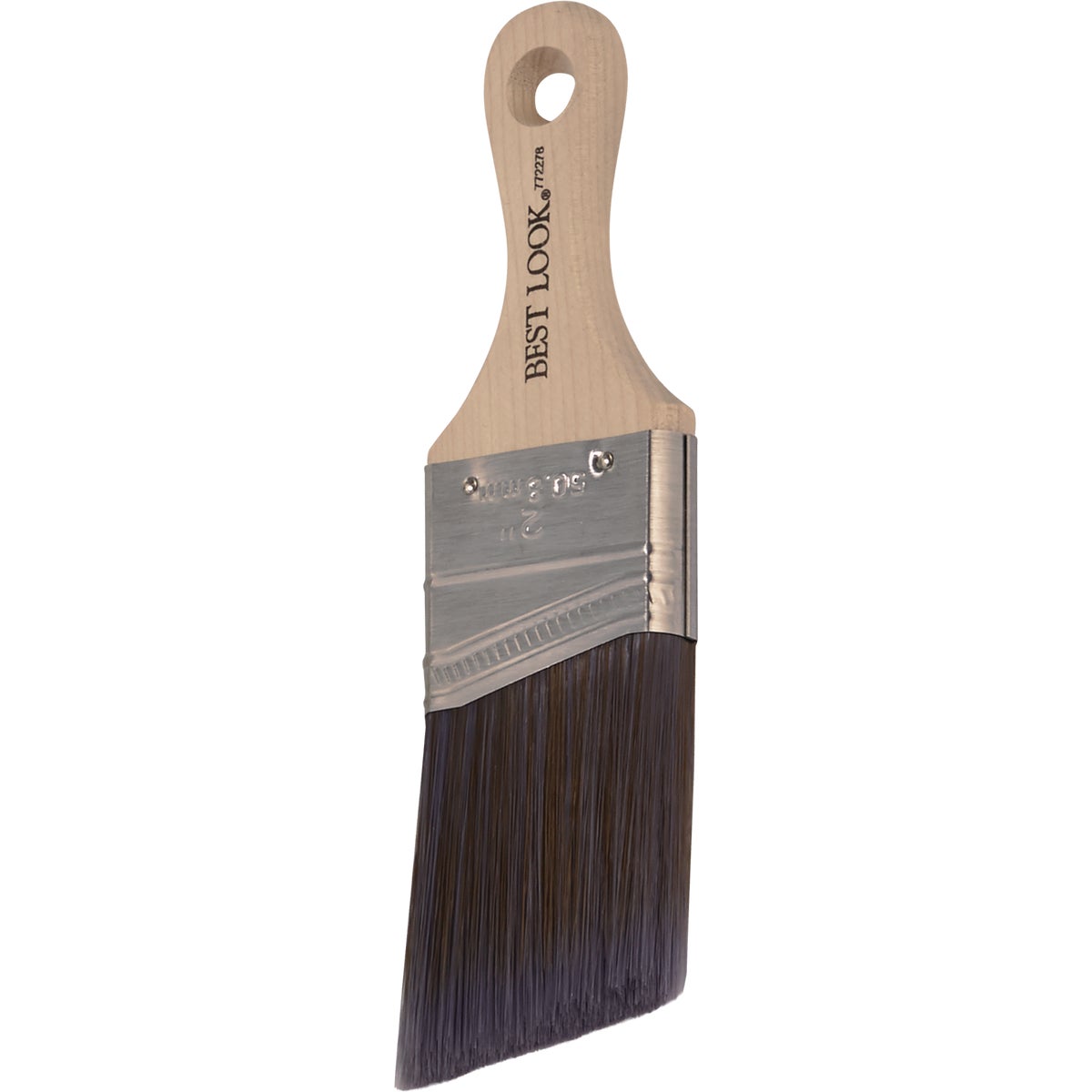 Best Look 2 In. Angle Sash Short Handle Paint Brush Image 3