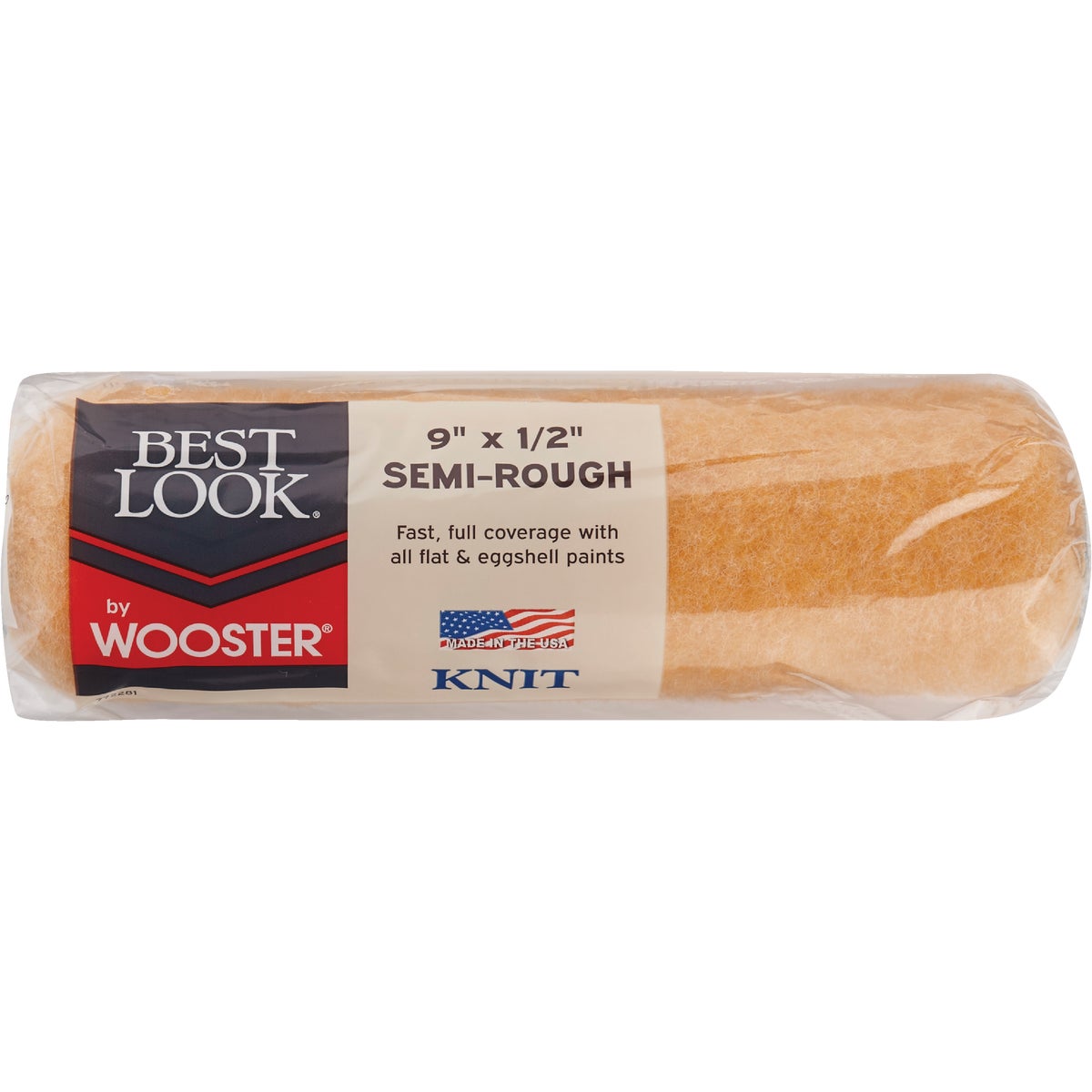 Best Look By Wooster 9 In. x 1/2 In. Knit Fabric Roller Cover Image 1