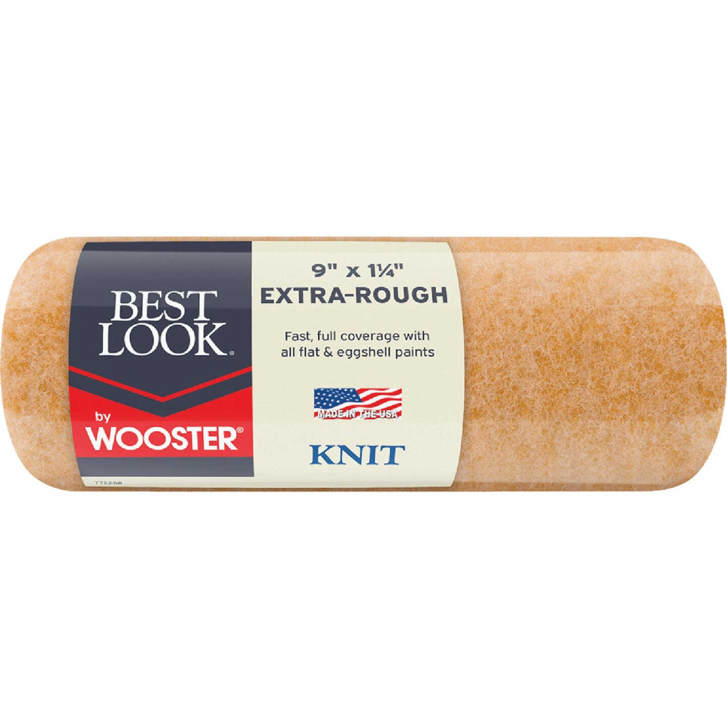 Best Look By Wooster 9 In. x 1-1/4 In. Knit Fabric Roller Cover Image 1