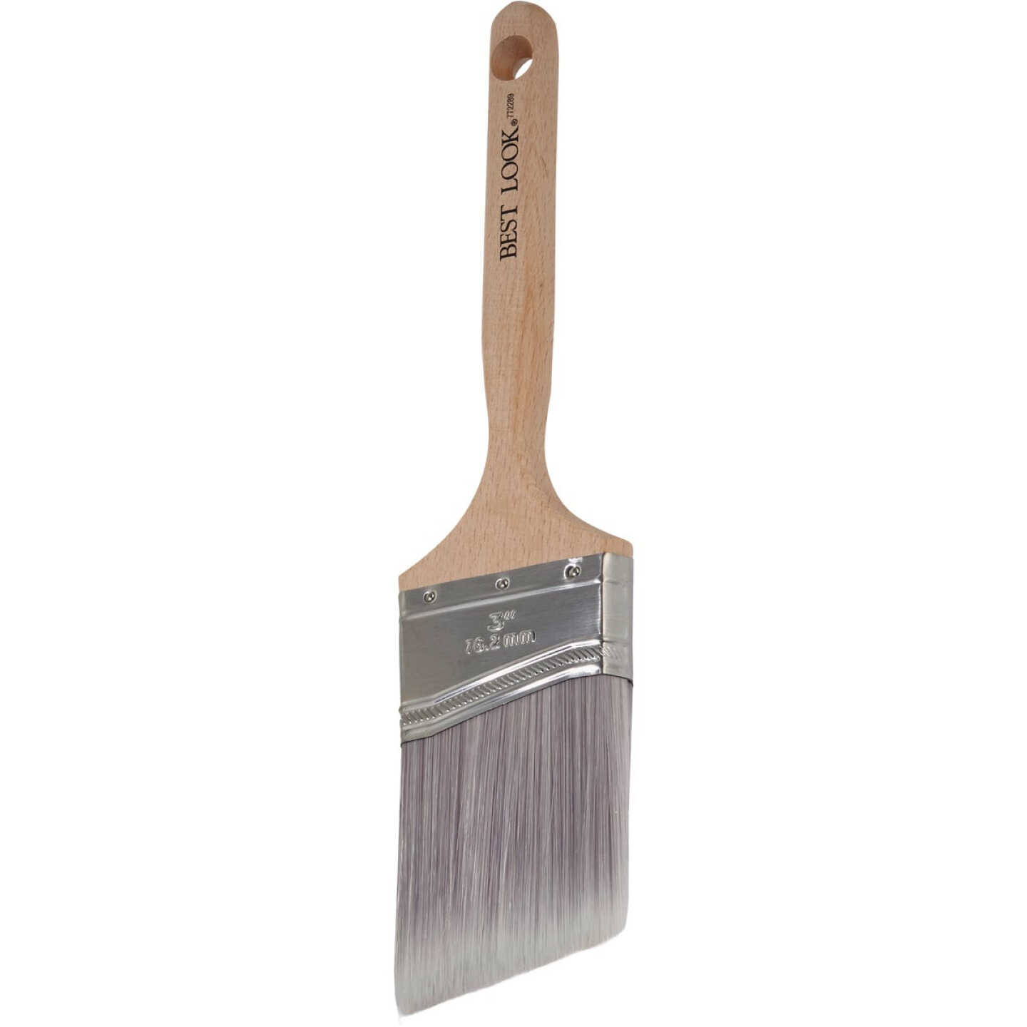 Best Look Premium 3 In. Angle Nylyn Paint Brush Image 3