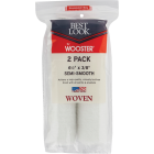 Best Look By Wooster 6-1/2 In. x 3/8 In. Mini Woven Fabric Roller Cover (2-Pack) Image 2