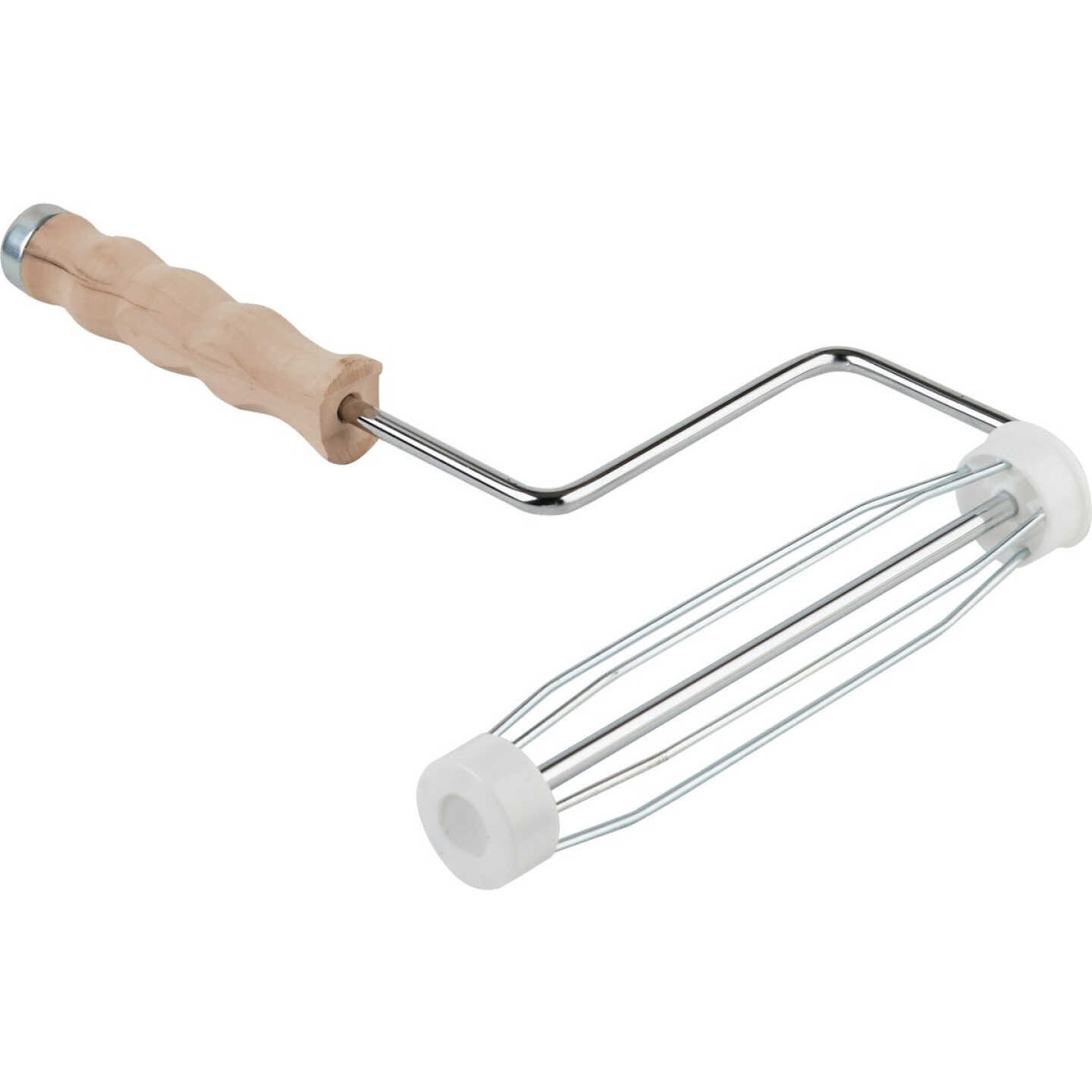 9 In. 5-Wire Wood Grip Threaded Roller Frame Image 1