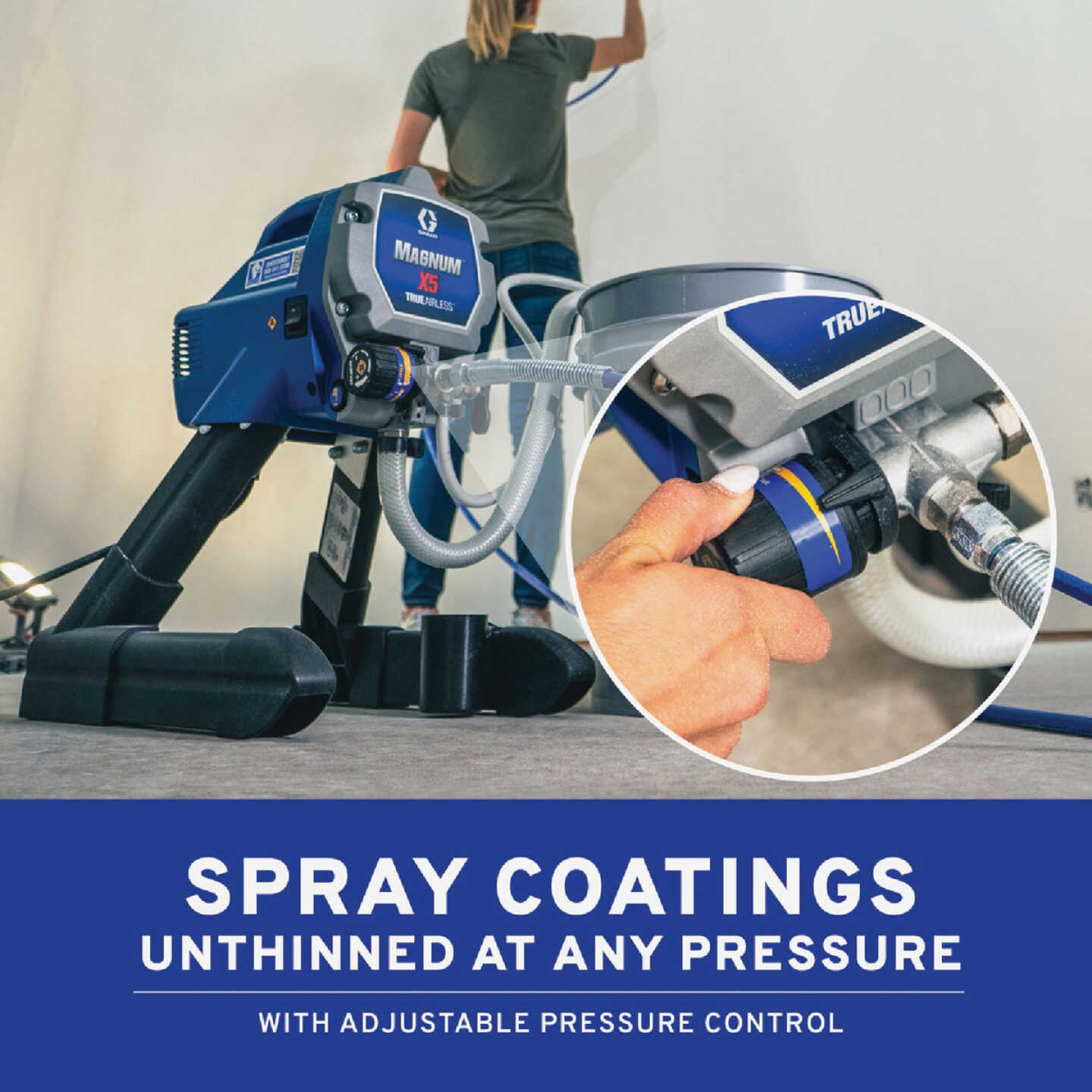Graco Magnum TrueAirless X5 Airless Paint Sprayer Image 5