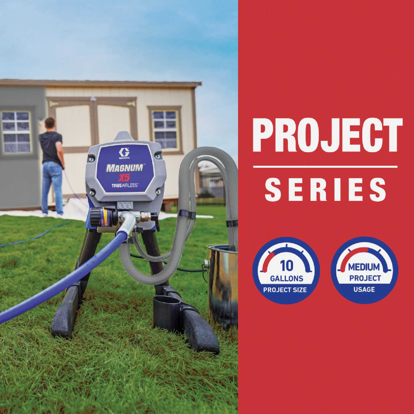 Graco Magnum TrueAirless X5 Airless Paint Sprayer Image 2