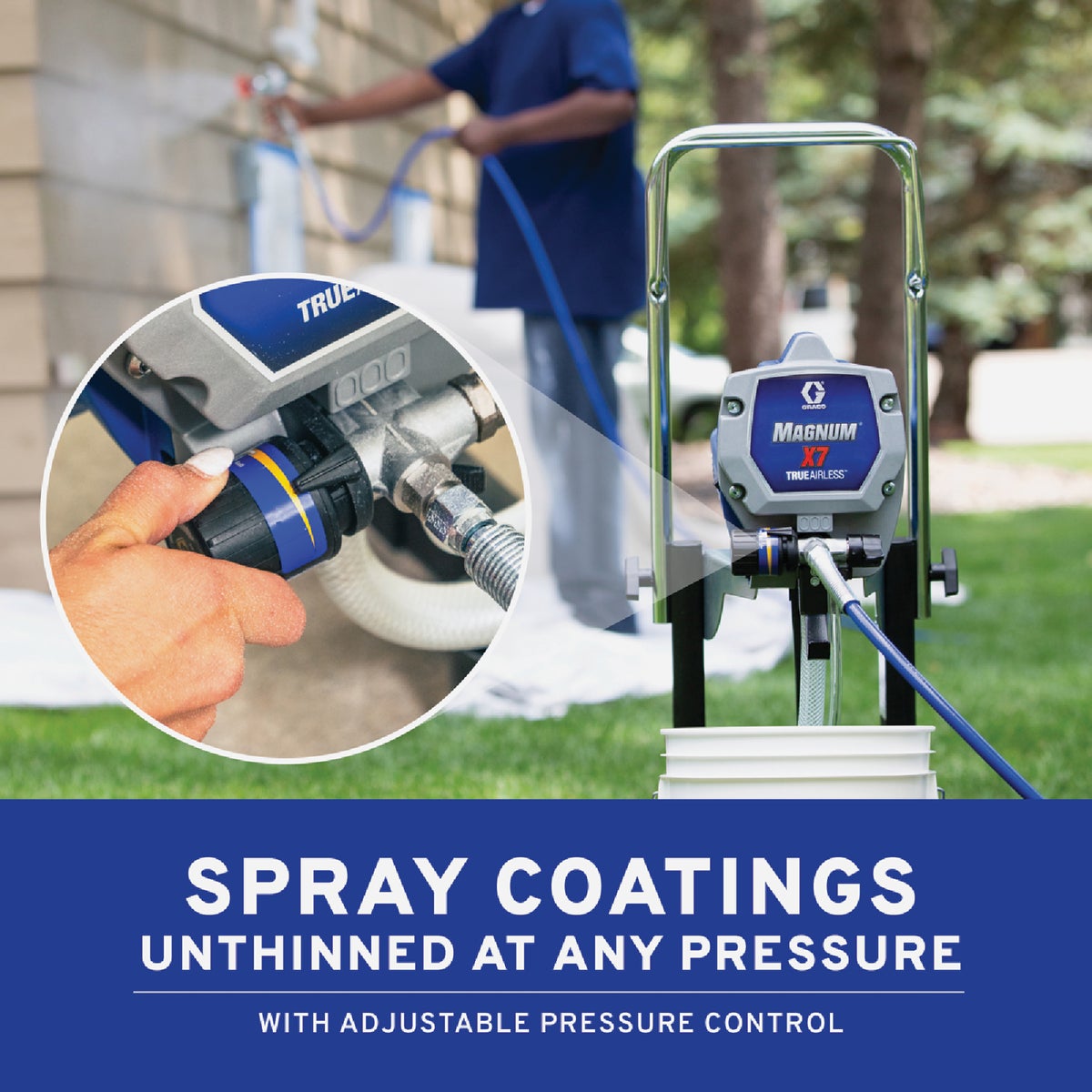 Graco Magnum TrueAirless X7 Airless Paint Sprayer Image 5