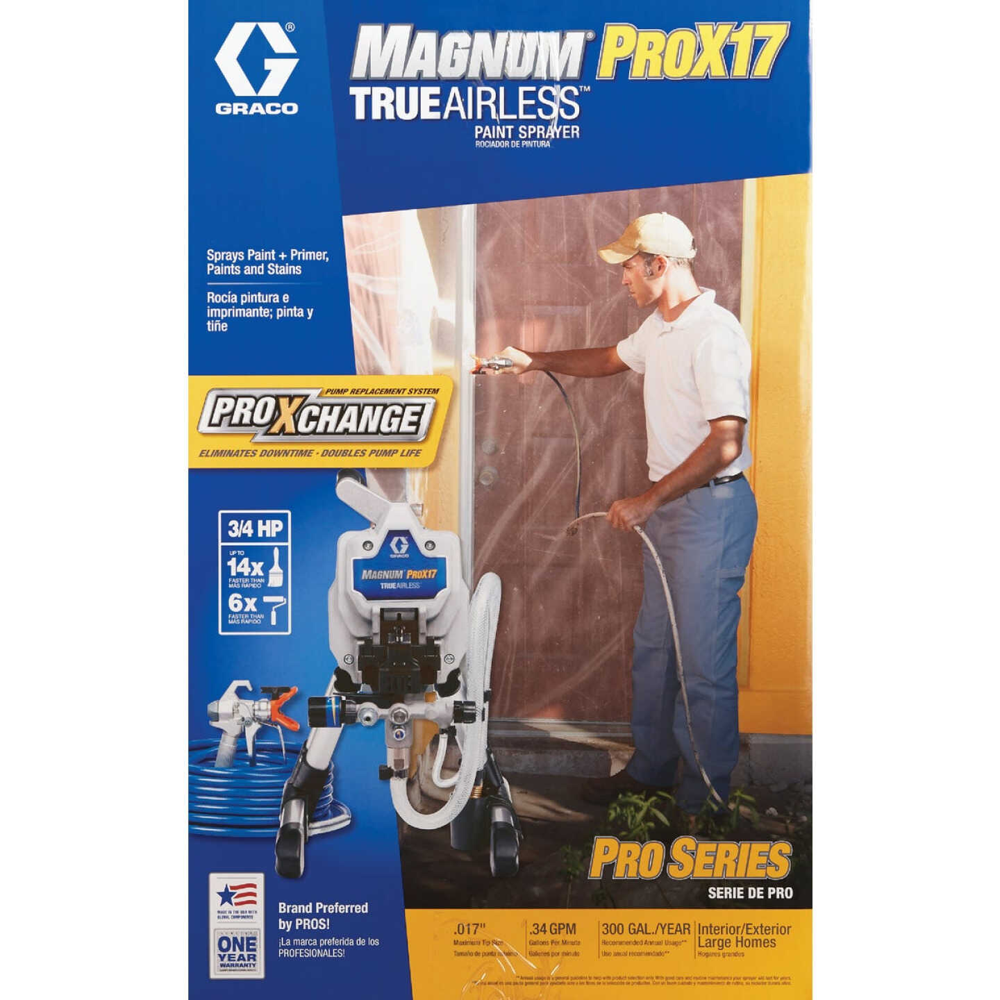 Graco Magnum ProX17 Airless Paint Sprayer Image 8
