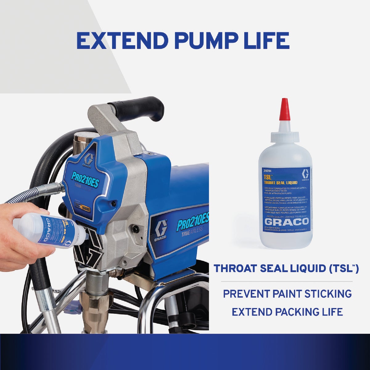 Graco (TSL) Throat Seal Liquid 8 Oz. Pump Conditioner Image 2