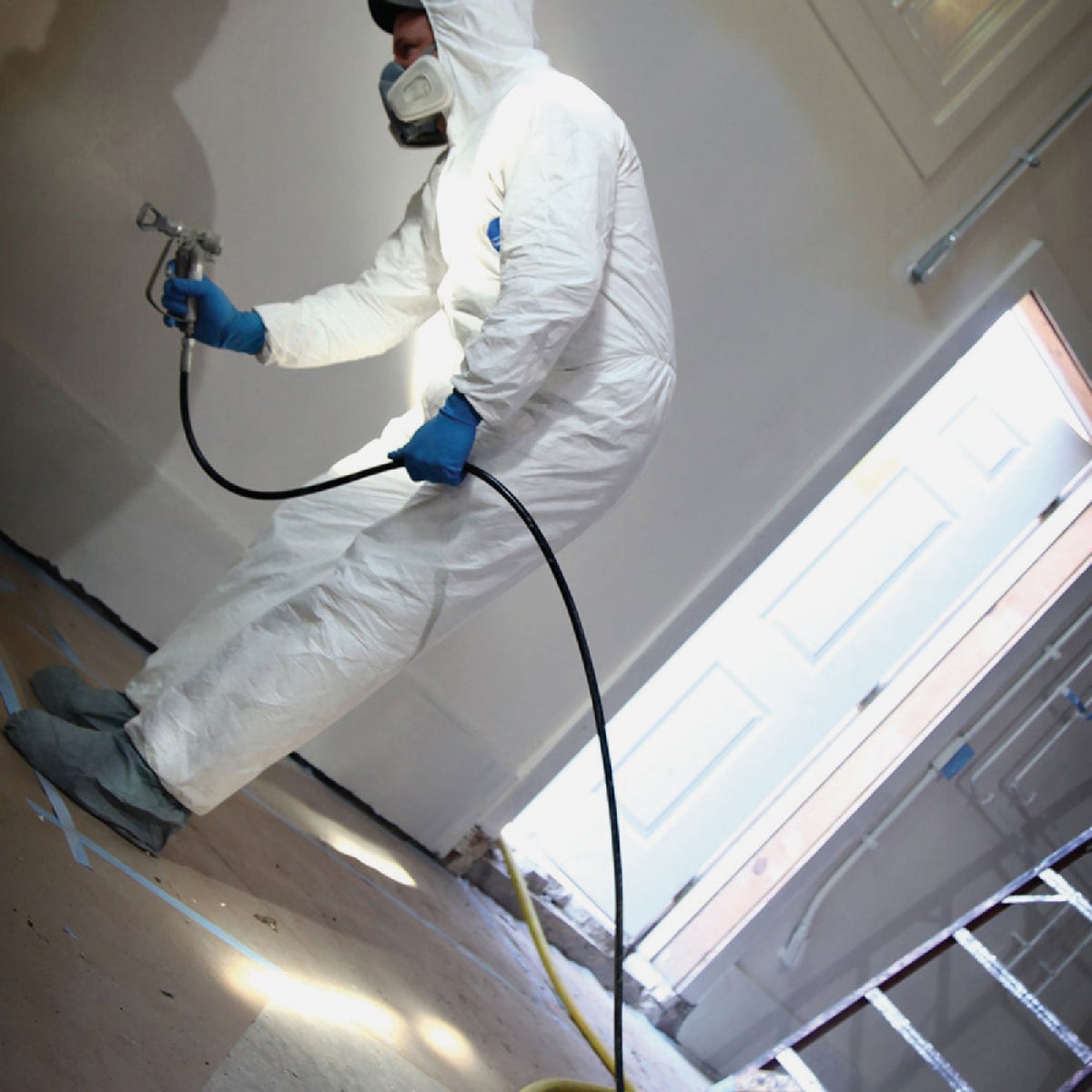 Trimaco DuPont Tyvek XL Painters Coverall with Hood and Boots Image 2