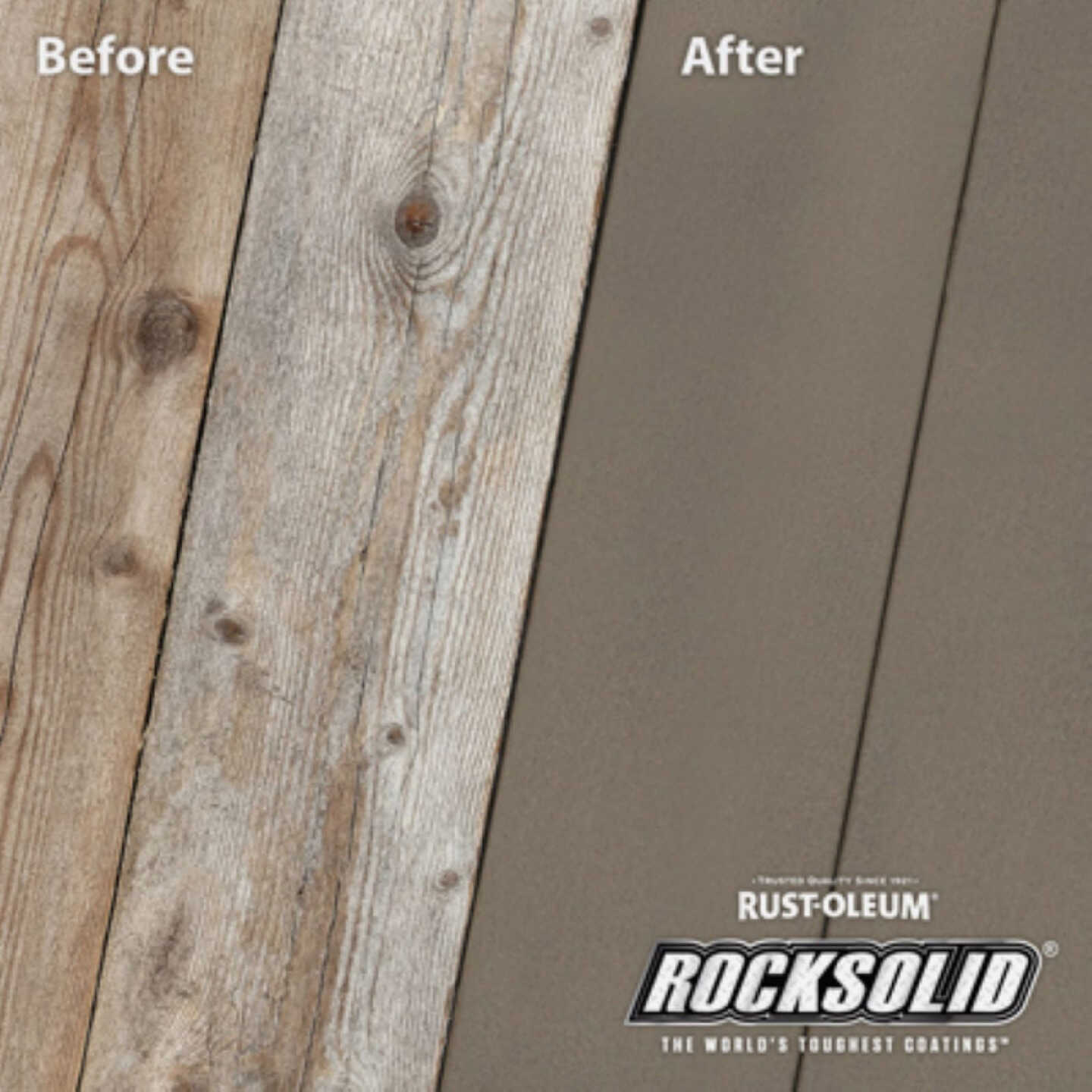 Rust-Oleum RockSolid Tint Base Deck Coat, 1 Gal. Image 3