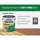 Rust-Oleum RockSolid Tint Base Solid Deck Stain, 1 Gal. Image 2