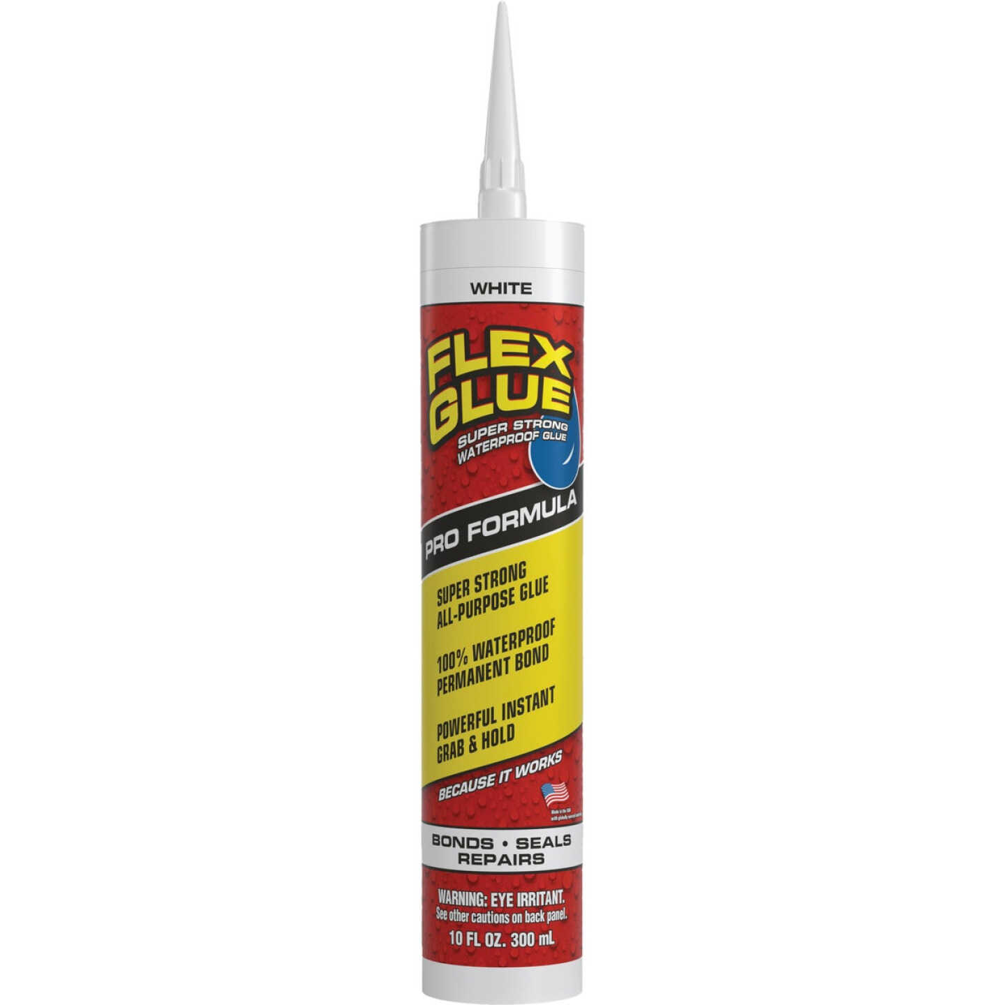 Flex Glue 10 Oz. White Multi-Purpose Adhesive Image 1