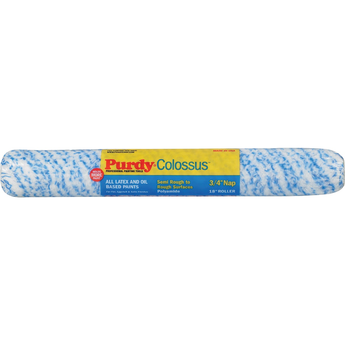 Purdy Colossus 18 In. x 3/4 In. Woven Fabric Roller Cover Image 1