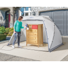 Wagner 9 Ft. W x 5.5 Ft. H x 6 Ft. D Large Portable Spray Shelter Image 7