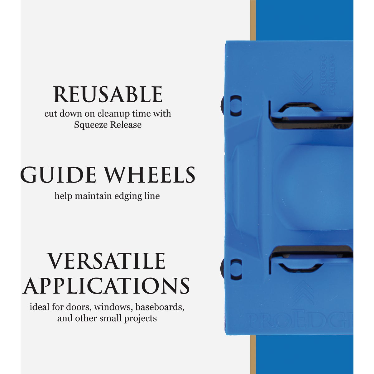 Linzer 5 In. DIY Edge Wheeled Paint Edger Tool Image 5