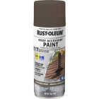 Rust-Oleum Stops Rust Roof Accessory 12 Oz. Weathered Wood Flat Anti-Rust Spray Paint Image 2