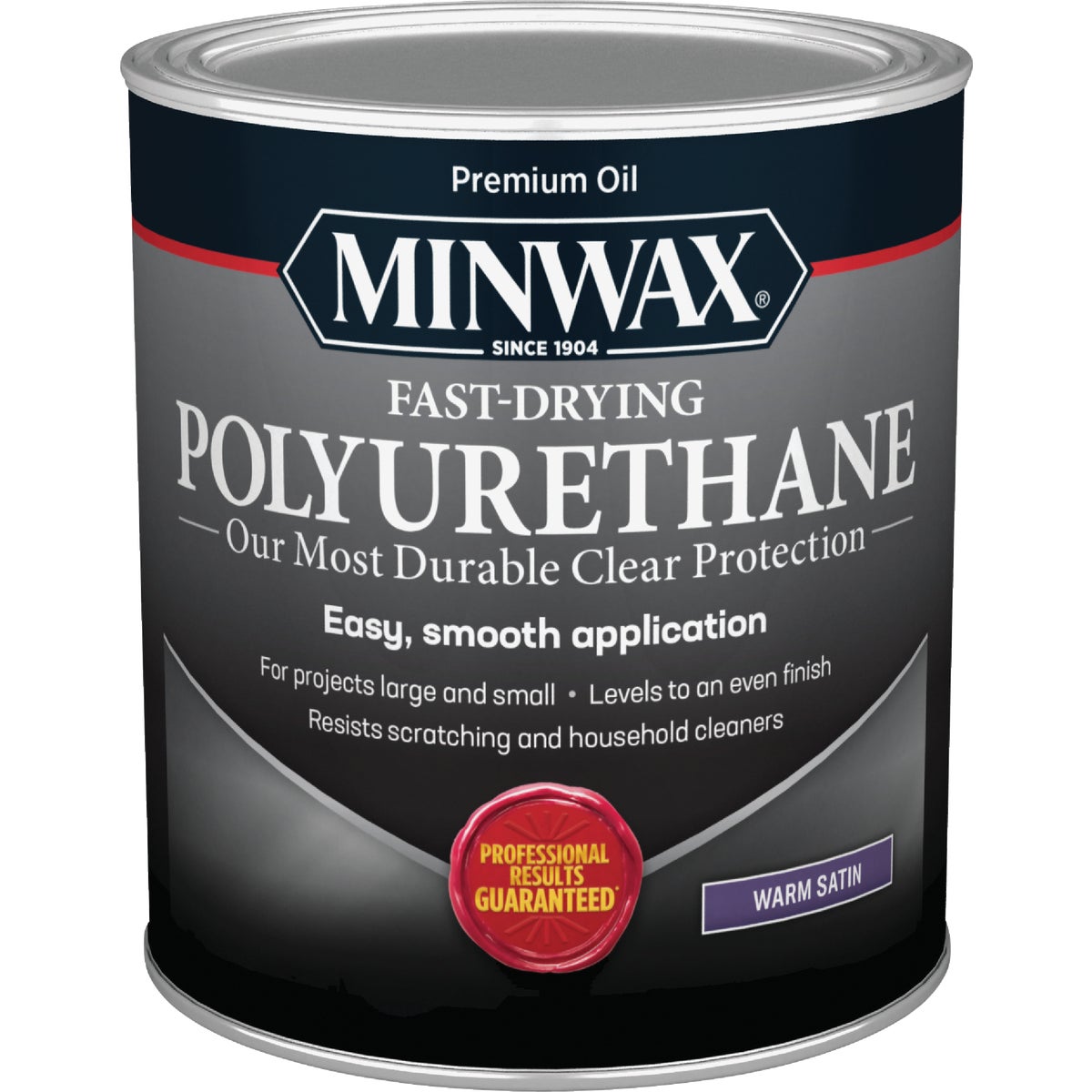 Minwax Satin Fast-Drying Interior Polyurethane, 1 Qt. Image 1