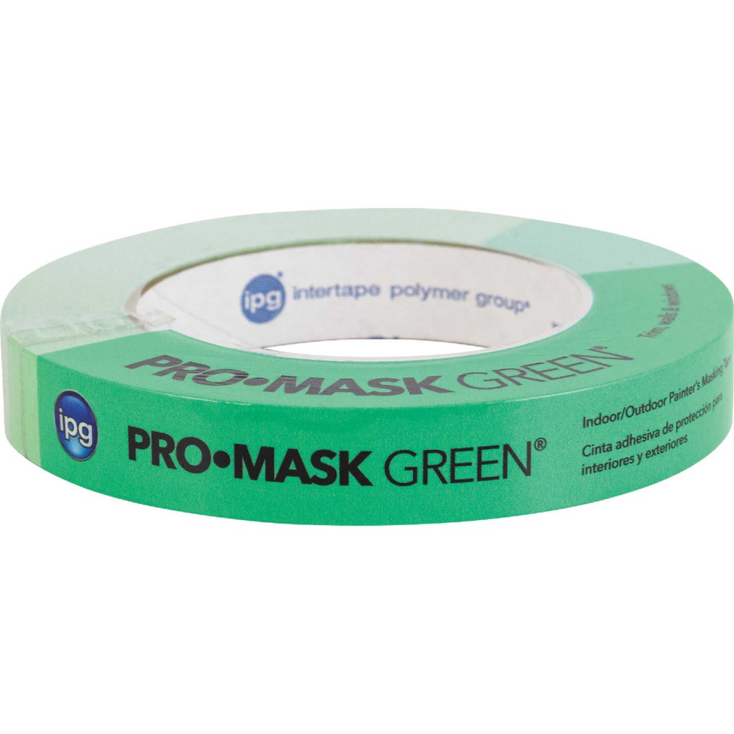 IPG ProMask Green 0.70 In. x 60 Yd. Professional Green Painter's Grade Masking Tape Image 1