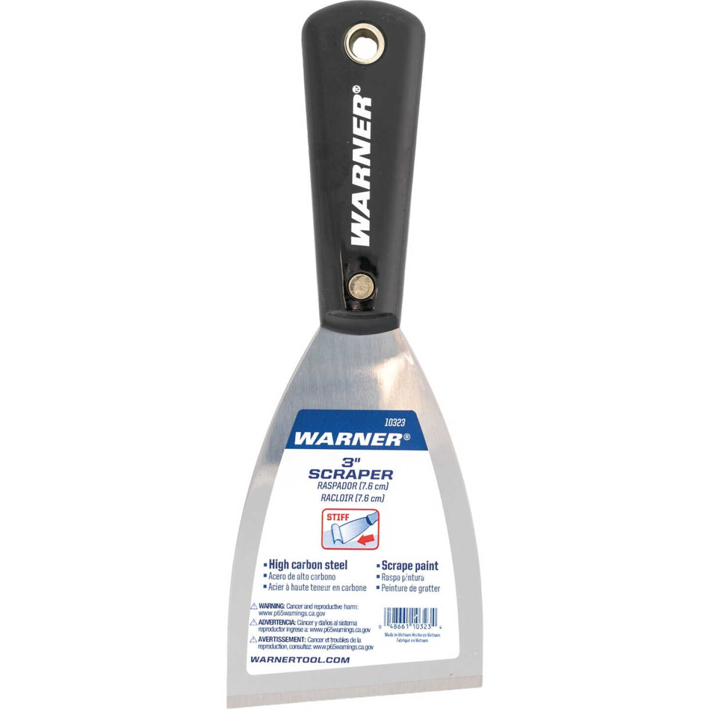 Warner Painter's Series 3 In. Stiff Paint Scraper Image 4