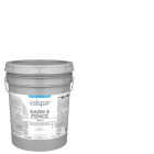 Valspar Latex Paint & Primer In One Flat Barn & Fence Paint, White, 5 Gal. Image 1
