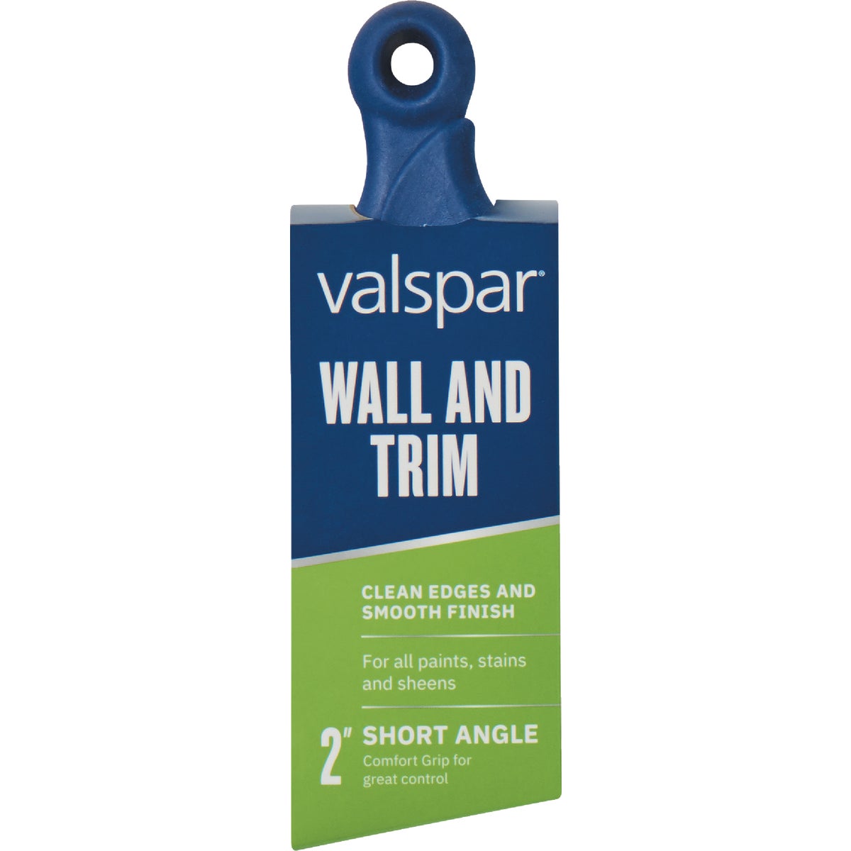 Valspar 2 In. Wall & Trim Short Angle Comfort Grip Paint Brush Image 1