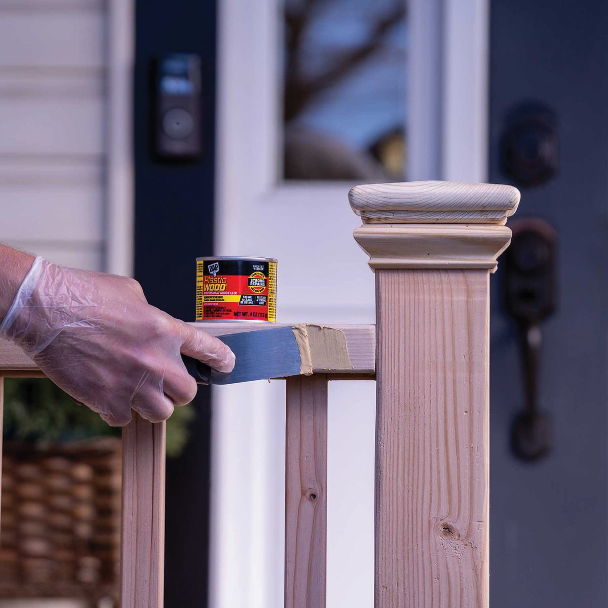 DAP Plastic Wood 4 Oz. Natural Solvent Professional Wood Filler Image 2