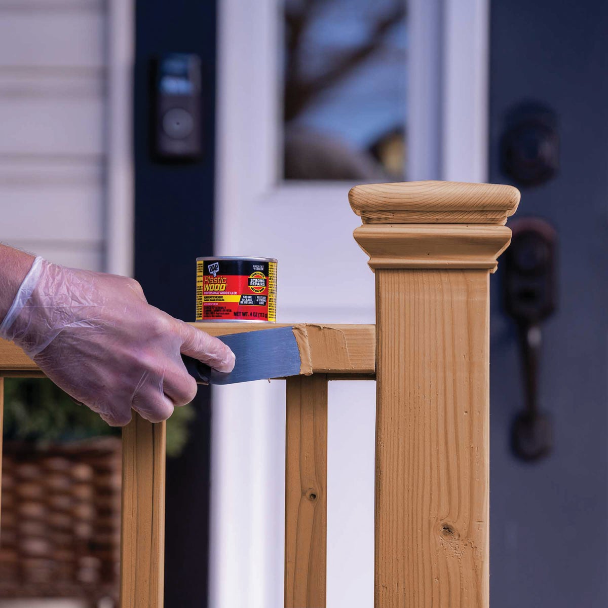 DAP Plastic Wood 4 Oz. Gold Oak Solvent Professional Wood Filler Image 2