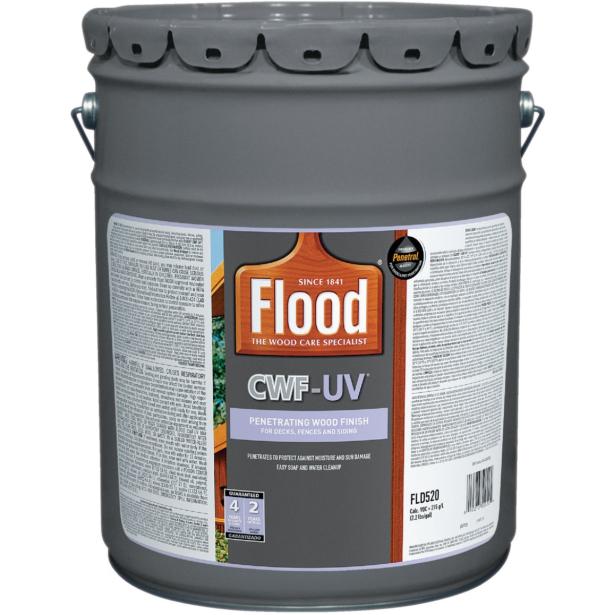Flood Multi-Surface Waterproofing & Clear Sealant, 5 Gal.