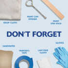 Rust-Oleum Painter's Touch Ultra Cover Flat Premium Latex Primer, Gray, 1/2 Pt. Image 4