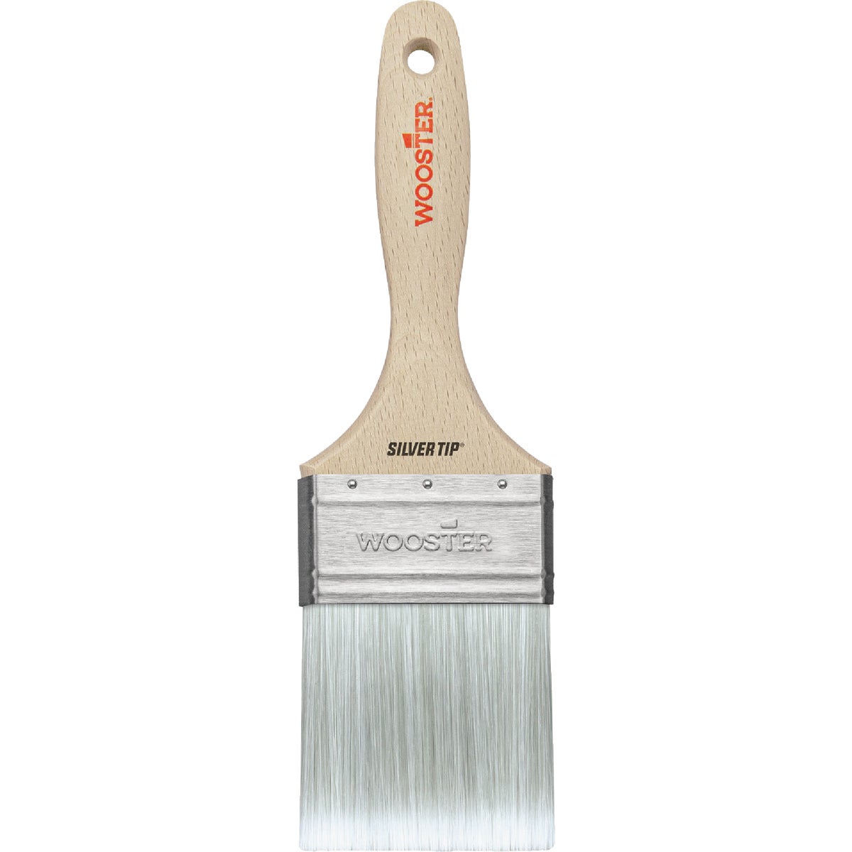 Wooster SILVER TIP 3 In. Flat Varnish And Paint Brush Image 2