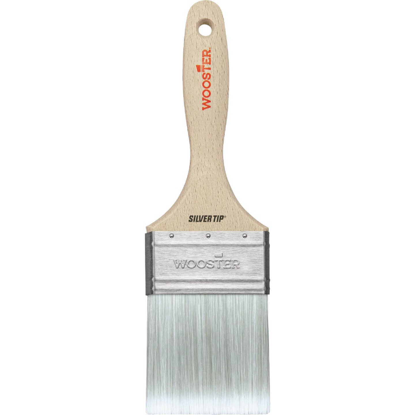 Wooster SILVER TIP 3 In. Flat Varnish And Paint Brush Image 2