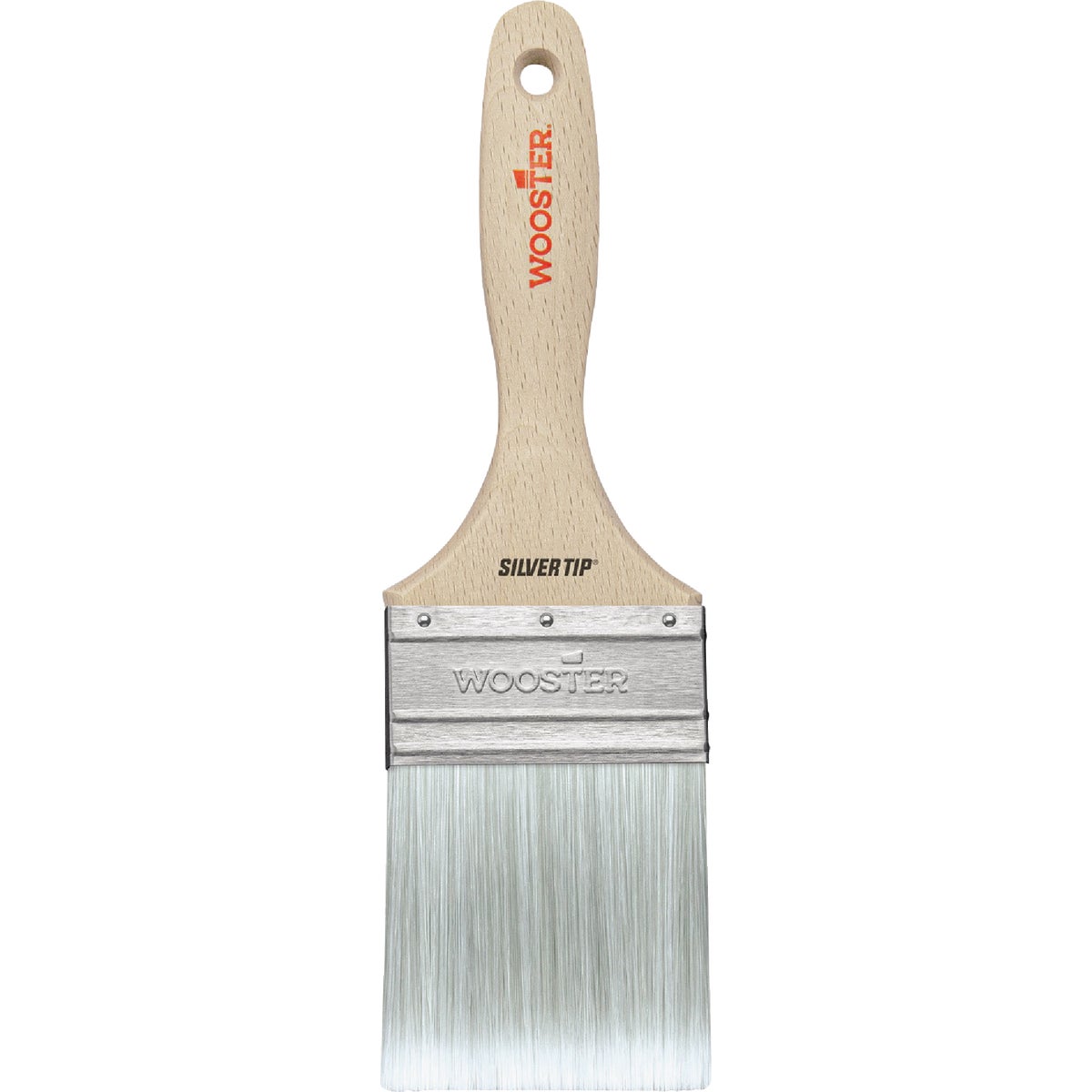 Wooster SILVER TIP 3 In. Flat Wall Varnish And Paint Brush Image 2