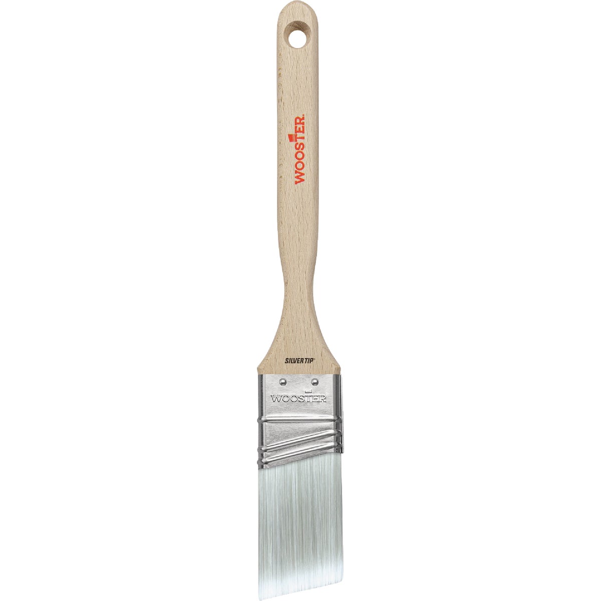 Wooster SILVER TIP 1-1/2 In. Chisel Trim Angle Sash Paint Brush Image 2