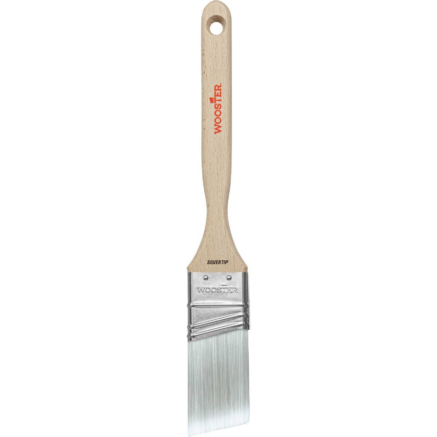 Wooster SILVER TIP 1-1/2 In. Chisel Trim Angle Sash Paint Brush Image 2