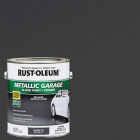 Rust-Oleum Metallic Garage Floor Paint + Primer, 1 Gal., Gunmetal Gray Image 1