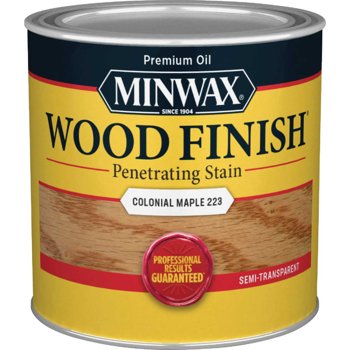 Minwax Wood Finish Penetrating Stain, Colonial Maple, 1/2 Pt. Image 7