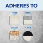 Rust-Oleum Painter's Touch 2X Ultra Cover Premium Latex Paint, Satin Heirloom White, 1/2 Pt. Image 5