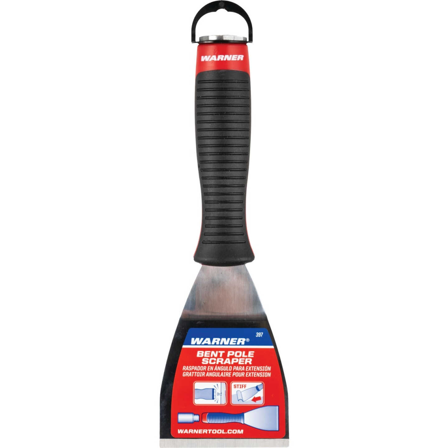 Warner 3 In. Easy Reach Bent Scraper with Threaded Handle Image 4