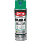 Krylon Mark-It 730408 Industrial SB APWA Green Inverted Marking Paint Image 5
