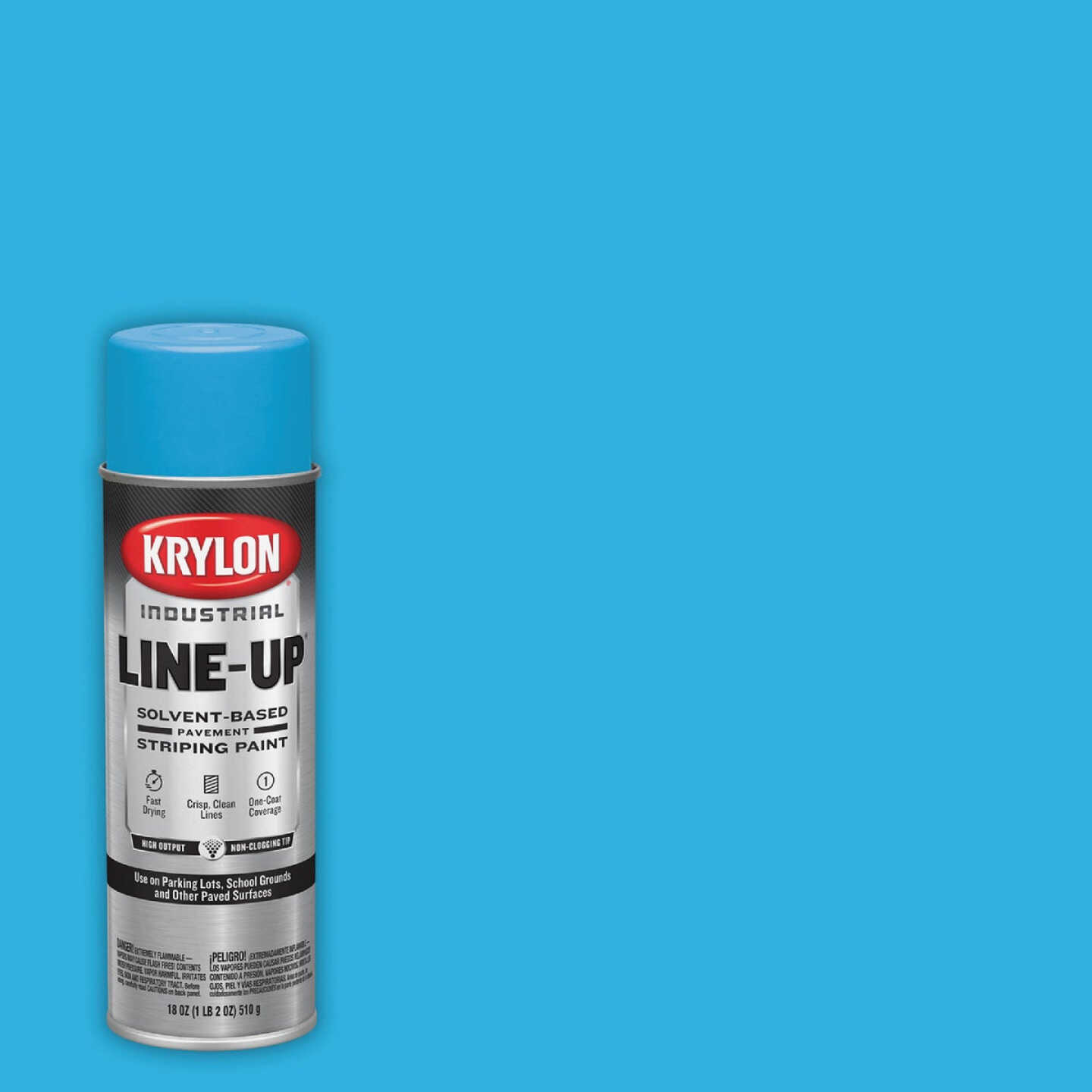 Krylon Industrial 8302 SB Accessibility Blue Striping Paint Image 1
