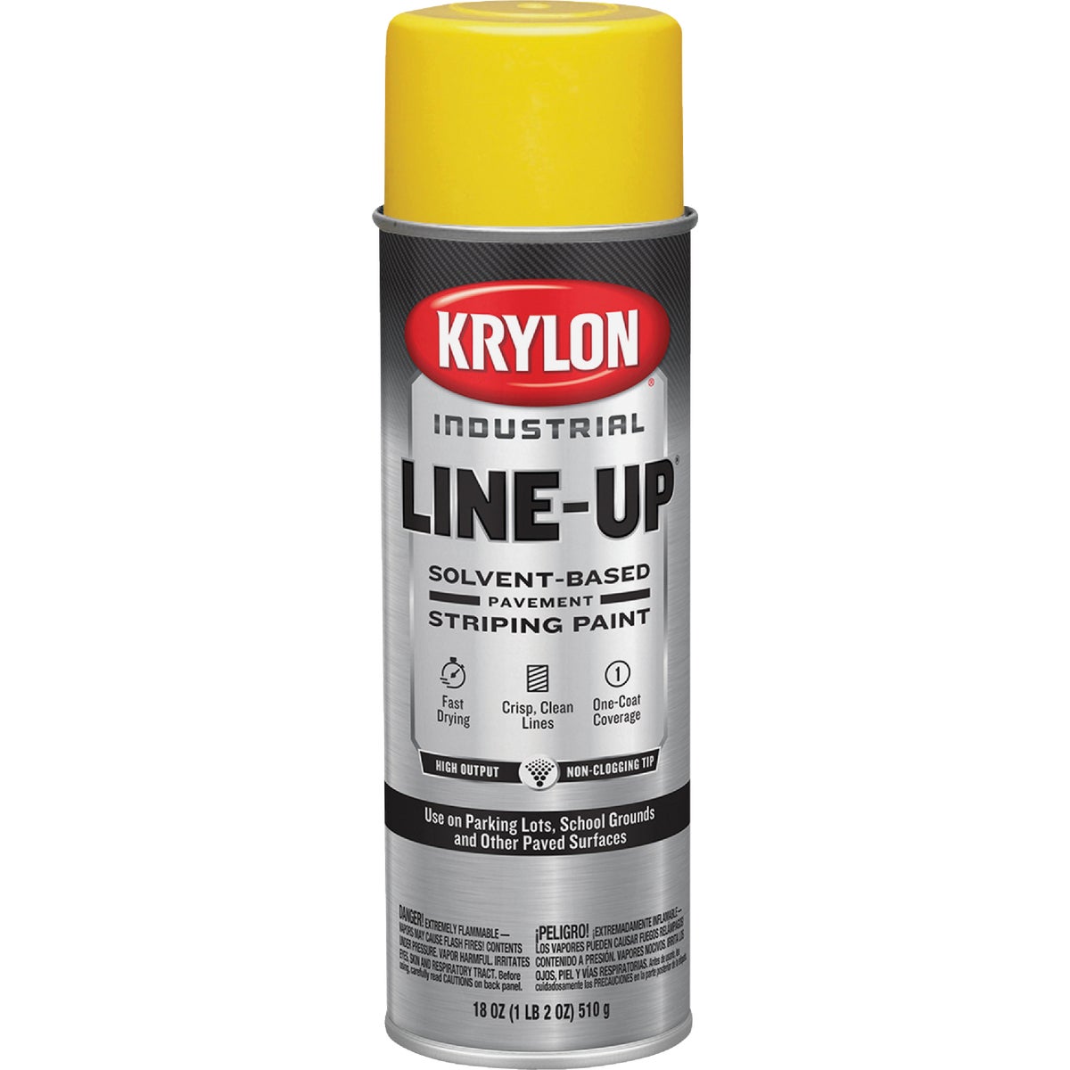 Krylon Industrial 8301 SB Highway Yellow Striping Paint Image 5