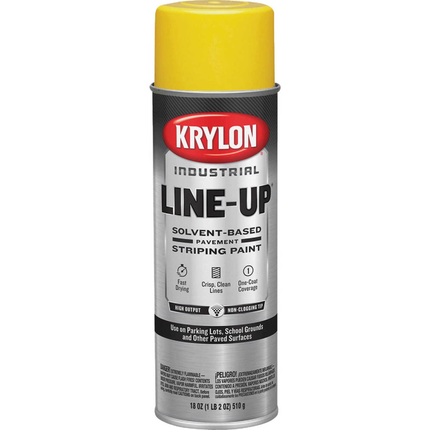 Krylon Industrial 8301 SB Highway Yellow Striping Paint Image 5